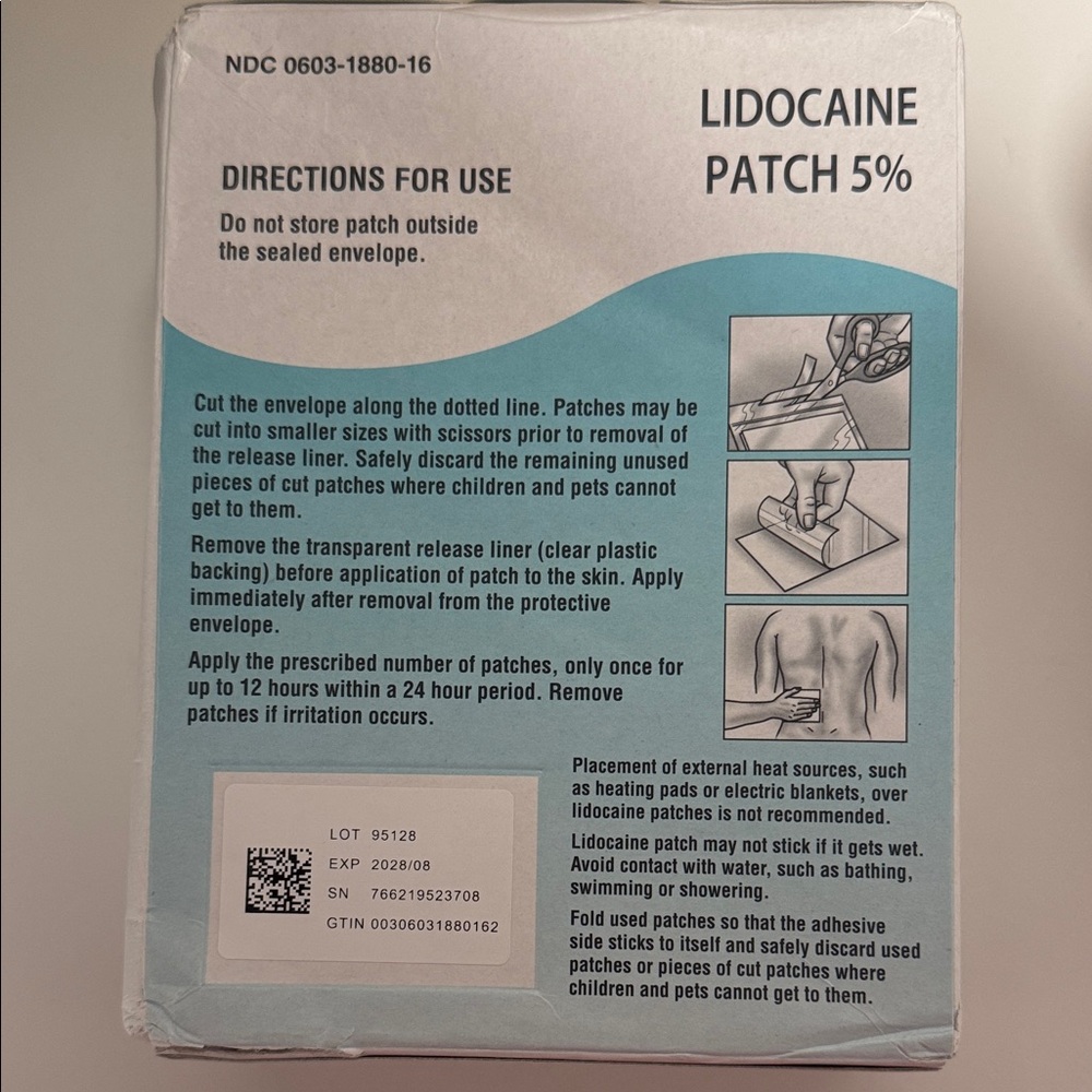 Lidocaine Patch 5%